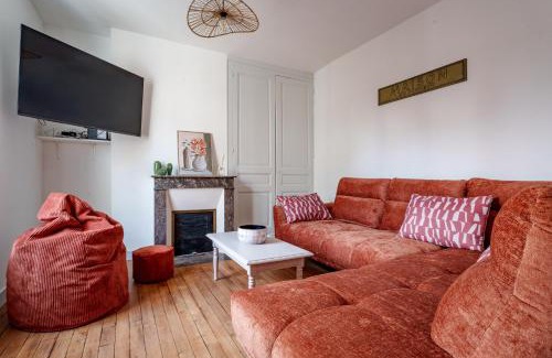 Tours City Centre House | Maison clim jardin Tours centre 8 personnes 4 chambres