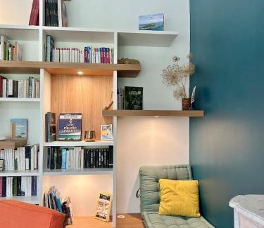 Quelmer - La Passagere House | Maison de charme 4 chambres, vue Rance et jardin