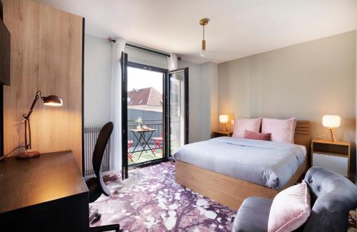 Saint-Maurice House | Maison et Jardin - Chambre Cosy