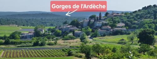 Bidon House | Maison T2 village Gorges Ardèche