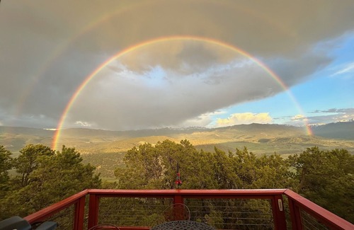 Loghill Village Cabin | Majestic San Juan, Cimmaron, Ouray Valley Views - Cozy, Secluded perch