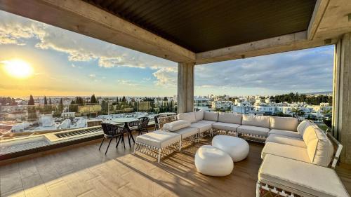 Paphos Apartment | Malberry Park 103 - Modern Apt with Shared Heated Pool, Sauna, Gym, Jacuzzi