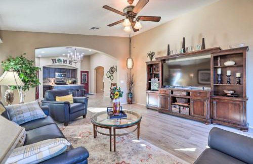 Maricopa House | Maricopa Home with Swim-Up Bar, Heated Pool and Slide