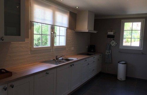 Chambonas Villa | Mas De Vignal Complet. Villa with beautiful infinity pool