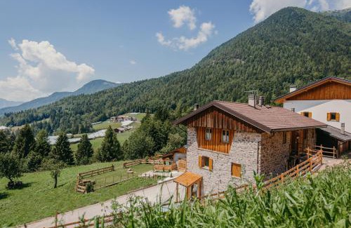 Sant'Orsola Terme Ski Chalet | Maso Del Fieno con Sauna Privata e Vista Unica
