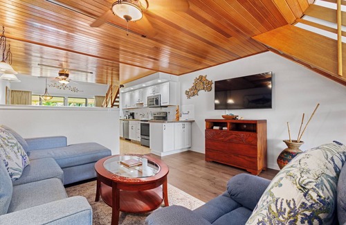 Kaanapali Condo | Maui Ka’anapali Villas #C258: One bedroom, one and a half bath loft with a garde