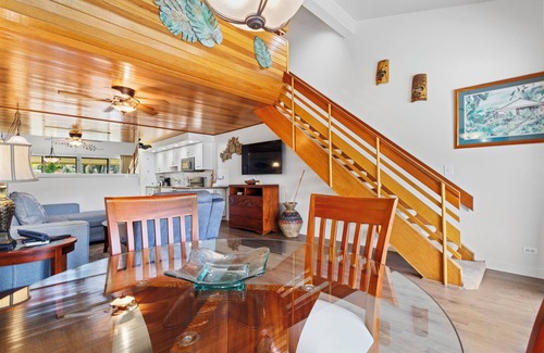 Kaanapali Condo | Maui Ka’anapali Villas #C258: One bedroom, one and a half bath loft with a garde