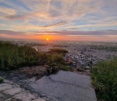 Westerland Ski Chalet | Meerblick Wattenmeer ,50m vom Meer,Strand 300m