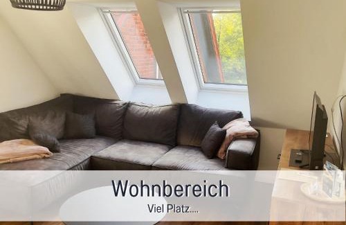 Kirchlinteln Apartment | Meine Schule Sehlingen, Familien & Generations Landurlaub, Freunde & Team-Auszeit, Workation, Sauna, Ruhe & Erholung, Niedersachsen, Verden, Hamburg, Bremen, Lüneburger Heide, Heide Park 38 km , Serengeti Park 39 km, Weltvogelpark 22 km