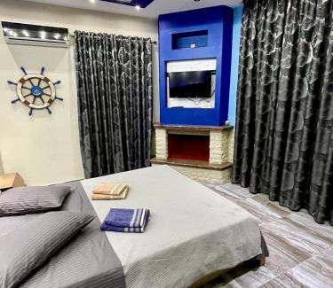 Nea Mesagkala Apartment | MESAGGALA PALACE No 2 FIRSTLINE SEA