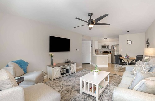 Ocean Side Village Condo | Michele · Ground Floor Beachside Condo · Half Mile from Beach