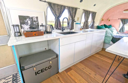 Paso Robles RV Rental | Mick Jagger Trailer - Mick Jagger Themed Airstream On Vineyard