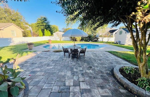 Red Mill Pond House | Mid-Century Milton w/Pool, Pond, and Bike Trails!