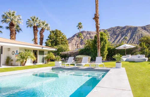 Indian Canyon House | Midcentury and Morocco had a love child in Palm Springs