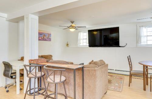 Milford Apartment | Milford Vacation Rental about 1 Block to Beach!