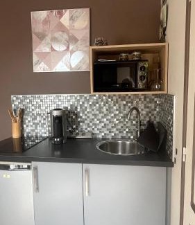 Mery-sur-Oise Bed & Breakfast | Mini studio et espace extérieur