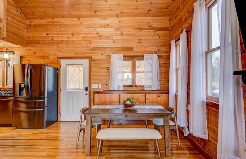 Boone House | Misty Mornings Escape - Near Boone, great views, hot tub, pets welcome!