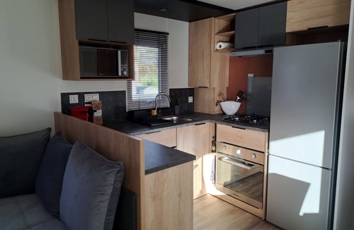 Marcilly-sur-Eure House | Mobil-home Grand Confort au Cœur D'un Domaine Normand