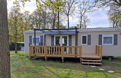 Marcilly-sur-Eure House | Mobil-home Grand Confort au Cœur D'un Domaine Normand