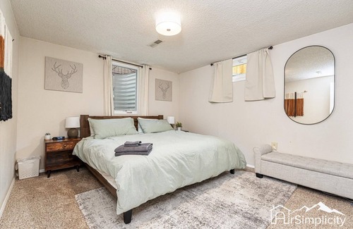 Northwest Arvada House | Mod-Chic Retreat Lux Kitchen Game Rm Patio