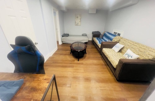 Brampton West House | Modern 1 Bedroom Basement Apartment with Huge Living Area and Private Kitchen