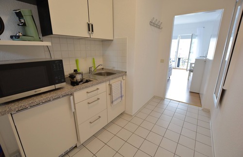 Bad Kreuznach Apartment | Modern 1-room apartment in the spa area - balcony, WLAN, TV, spa area