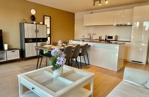 Klein-Antwerpen Apartment | Modern 2BR 1.5 BA Near Diamond District by Oneluxstay