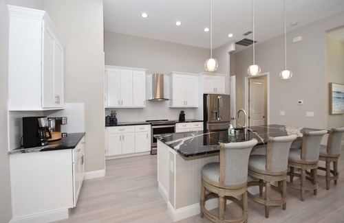 Palm Coast House | Modern 3BR Retreat Heated Pool & Large Game Room