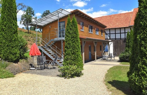 Bad Wildungen Apartment | Modern Apartment in Hüddingen with Terrace