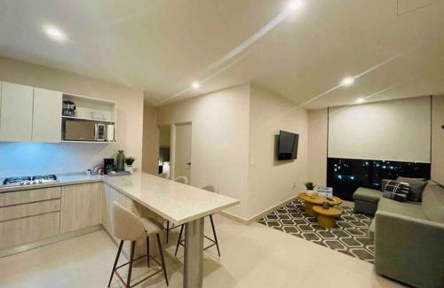 Monterrey Apartment | Modern Apartment with A/C, 5 min from Arena, BBQ
