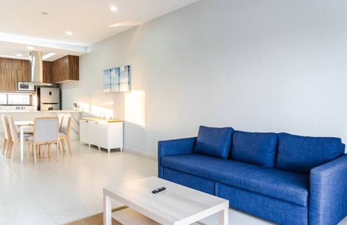 Marina Mazatlan Apartment | Modern Apartment with Pool, 5 min from the Beach