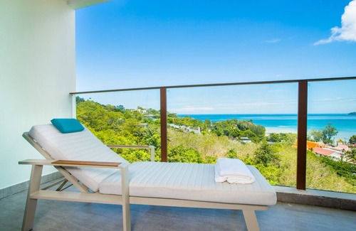 Kamala Condo | Modern apt, full sea View, 4 min walk to kamala beach, pick up Airport service