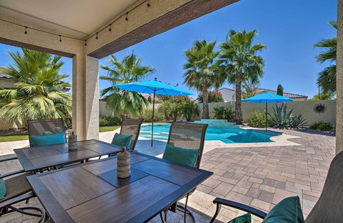 Palm Valley House | Modern Azure Home w/Beautiful Patio, Pool & Spa!