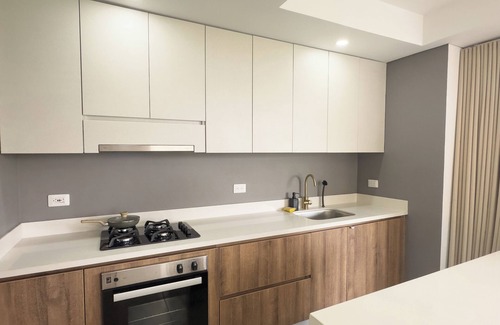 Cali Apartment | Modern, Bright, Quiet Apartment in Granada: A/C, Pool, Desk & Balcony