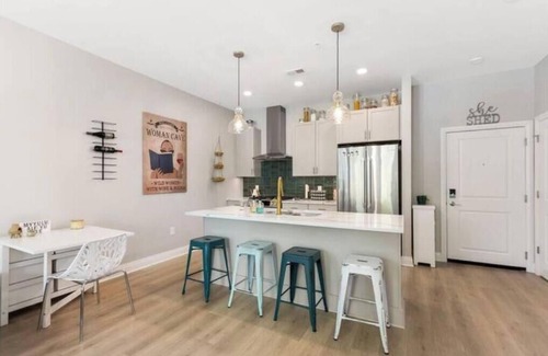Dublin Condo | Modern condo in fun Bridge Park