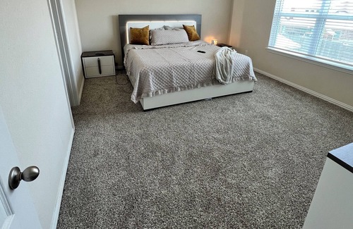 Katy House | Modern Escape, with a pet and family friendly home that feels like a home.