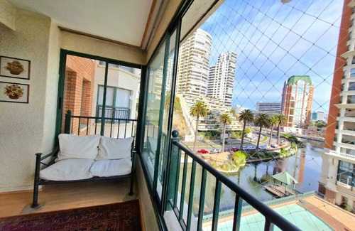 Vina del Mar Apartment | MODERN FIRST LINE APARTMENT WITH SEA VIEW