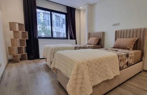 Ain Diab Apartment | Modern gated apartment 2 bedroom 2 baths Beachside with pool