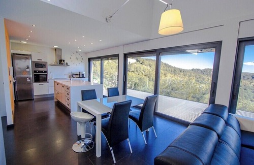 Costa Cunit Villa | Modern Hilltop Haven w/private pool 7km to beach!