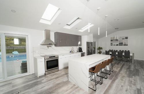 Hamden House | Modern home with a private Heated pool and jacuzzi