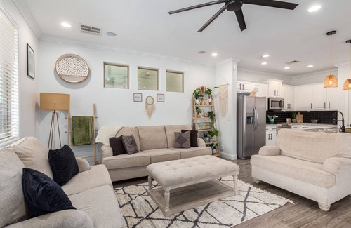 Cooley Station House | Modern Island Getaway w/Heated Pool, Bar & Gazebo