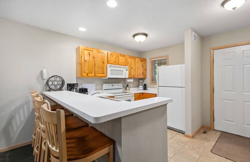 Lake Shore Condo | Modern Lakeview Apt w/Fireplace