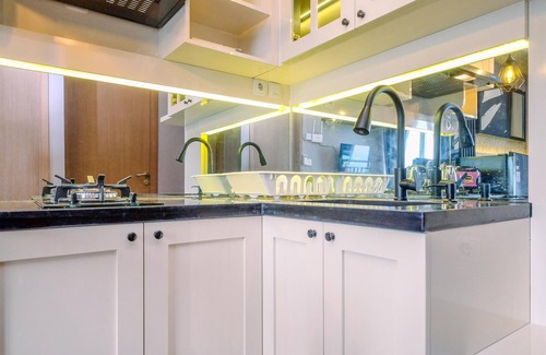 Depok Apartment | Modern Look 2BR at 28th Floor Podomoro Golf View Apartment