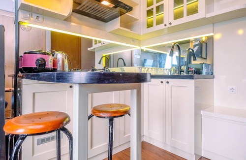 Depok Apartment | Modern Look 2BR at 28th Floor Podomoro Golf View Apartment