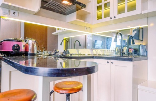 Depok Apartment | Modern Look 2BR at 28th Floor Podomoro Golf View Apartment