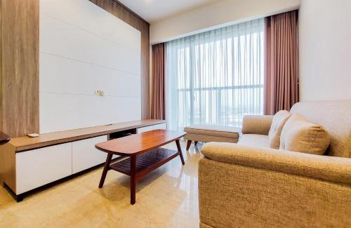 Bumi Serpong Damai Apartment | Modern Look 3BR with Branz BSD City Apartment By Travelio