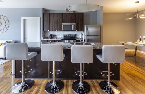 Newport Apartment | *Modern* Luxury Riverfront King Bed Apt Newport KY