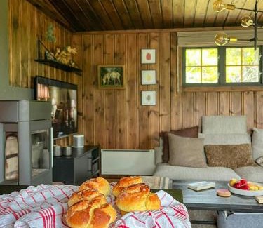 Vikberget House | Modern Mountain Cabin With Views Over Slokovannet