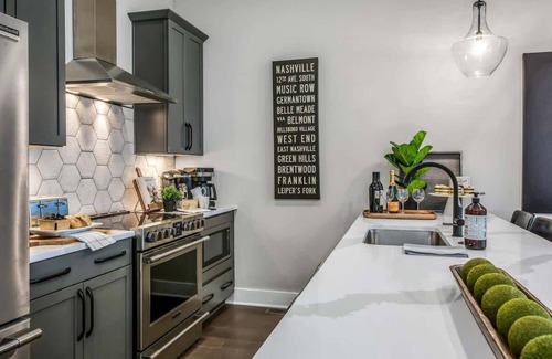 Nashville House | Modern Nashville Retreat Rooftop + Hot Tub