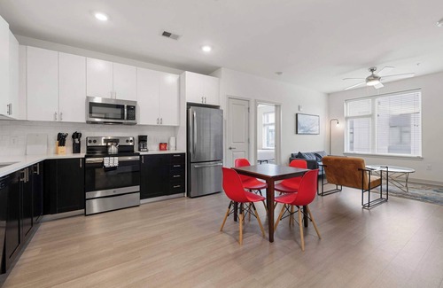 Downtown Louisville Apartment | Modern Nulu 2BR CozySuites 10